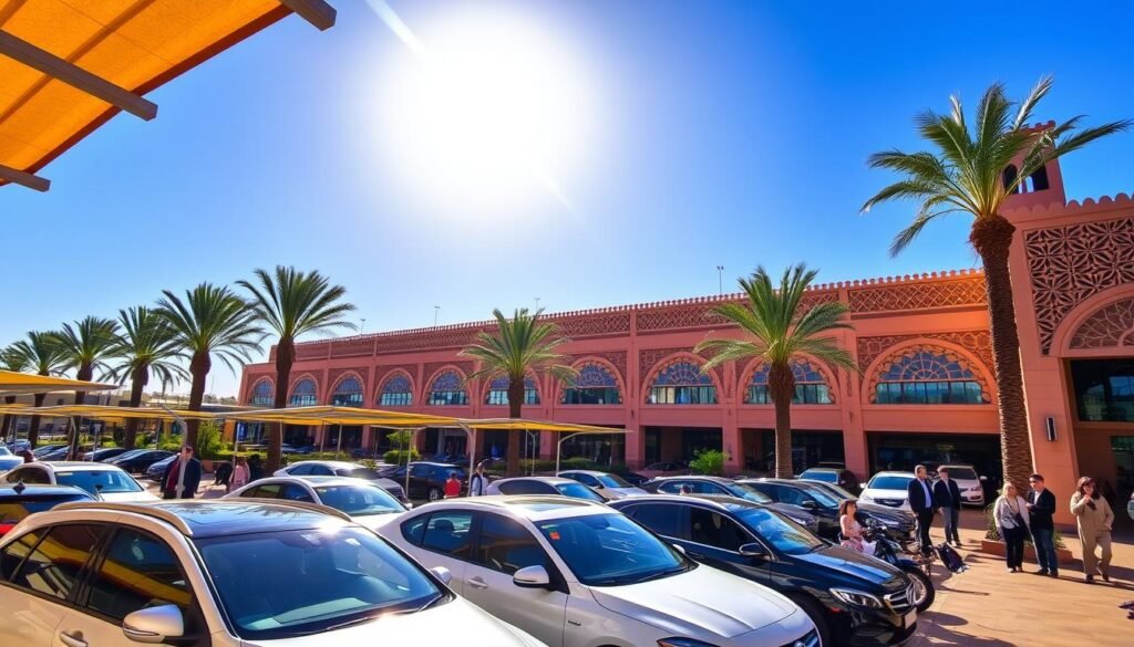 aeroport de marrakech location voiture