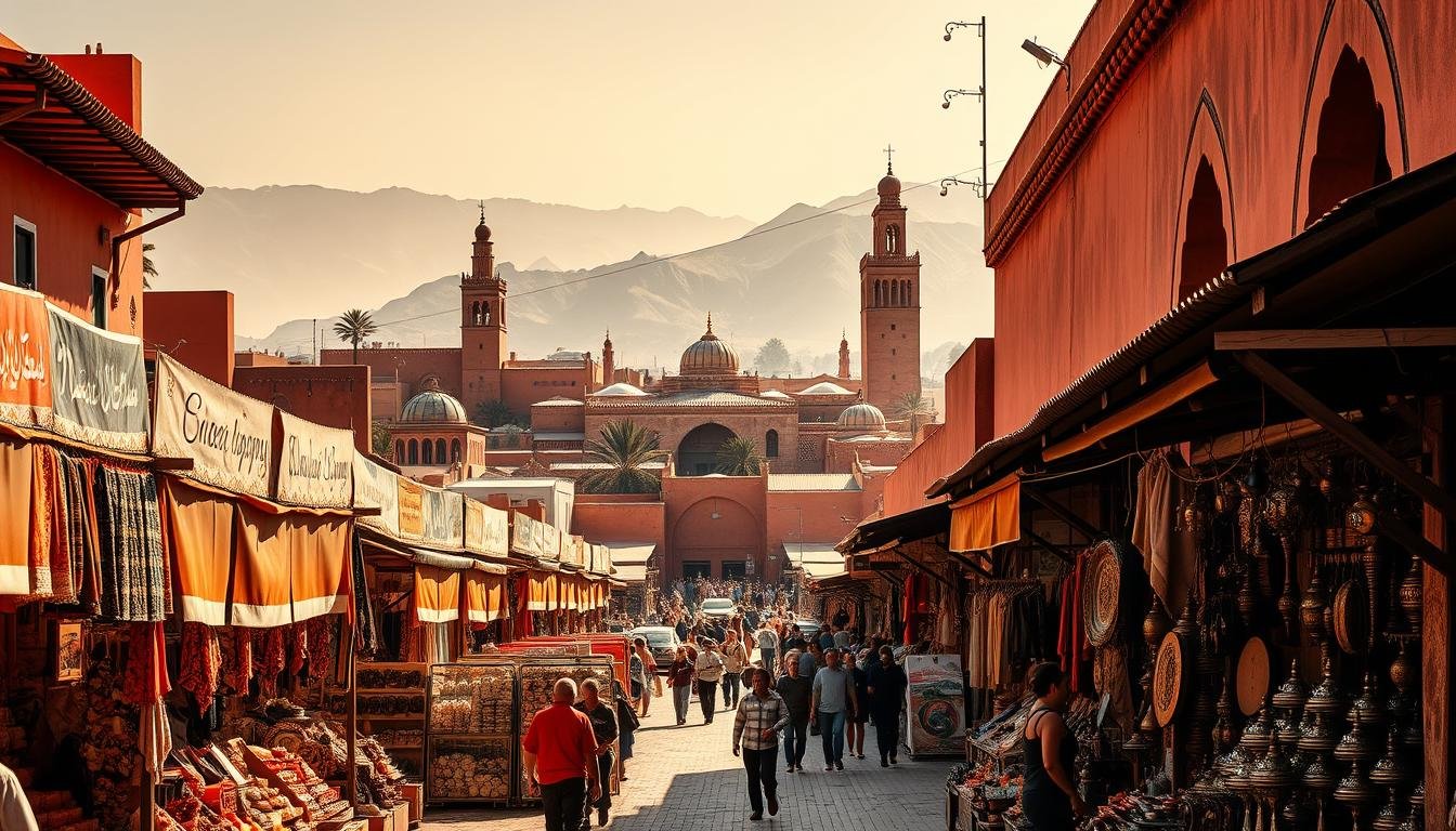 Carte visite Marrakech – Circuit touristique complet